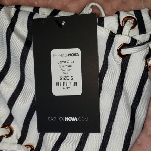 2/$20 SWIM - Stripe Swimsuit - Picture 8 of 9